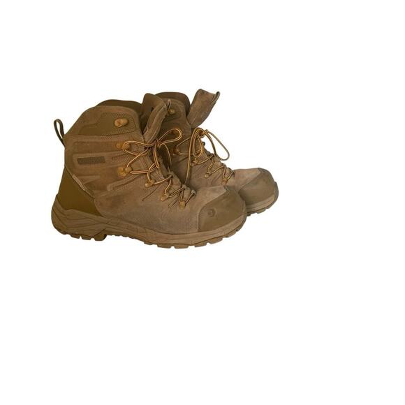 Wolverine W10831 Work Boots Men’s Size 12M Tan Leather Composite Toe ASTM F2413 - Picture 1 of 7